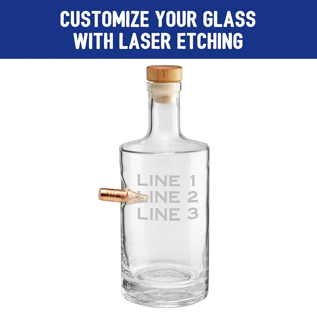 BenShot - .50 BMG "Bulletproof" Decanter - 750ml