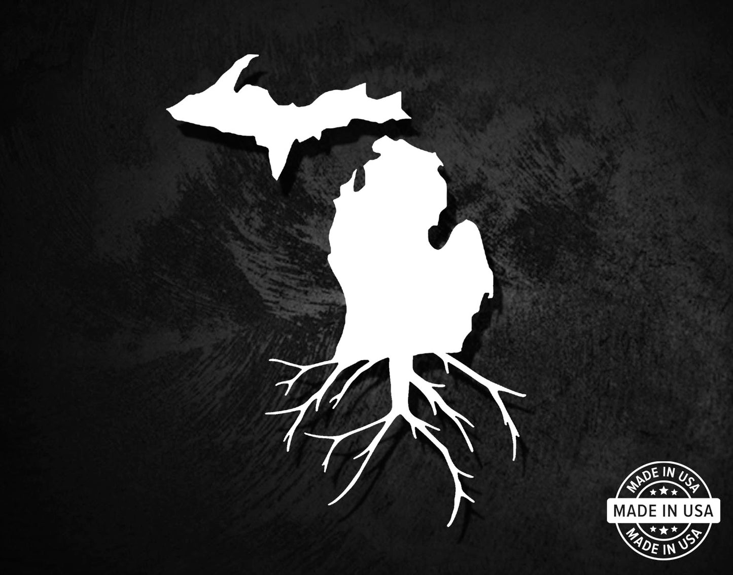 Michigan State Roots Decal