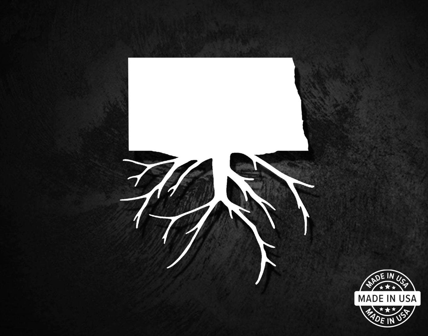 North Dakota State Roots Decal