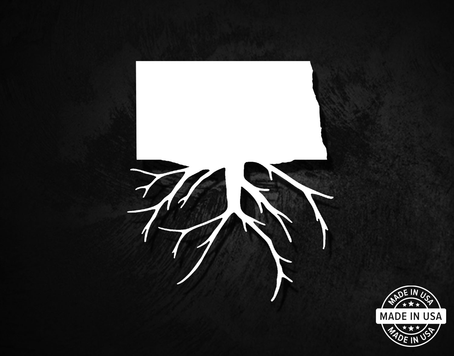 North Dakota State Roots Decal
