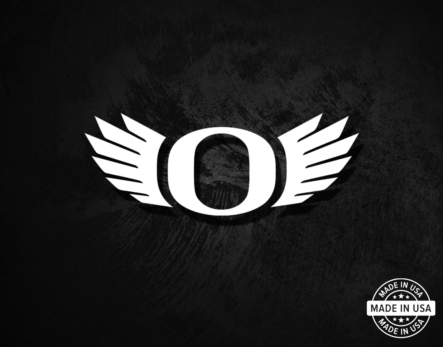 Oregon Ducks Wings Logo Decal