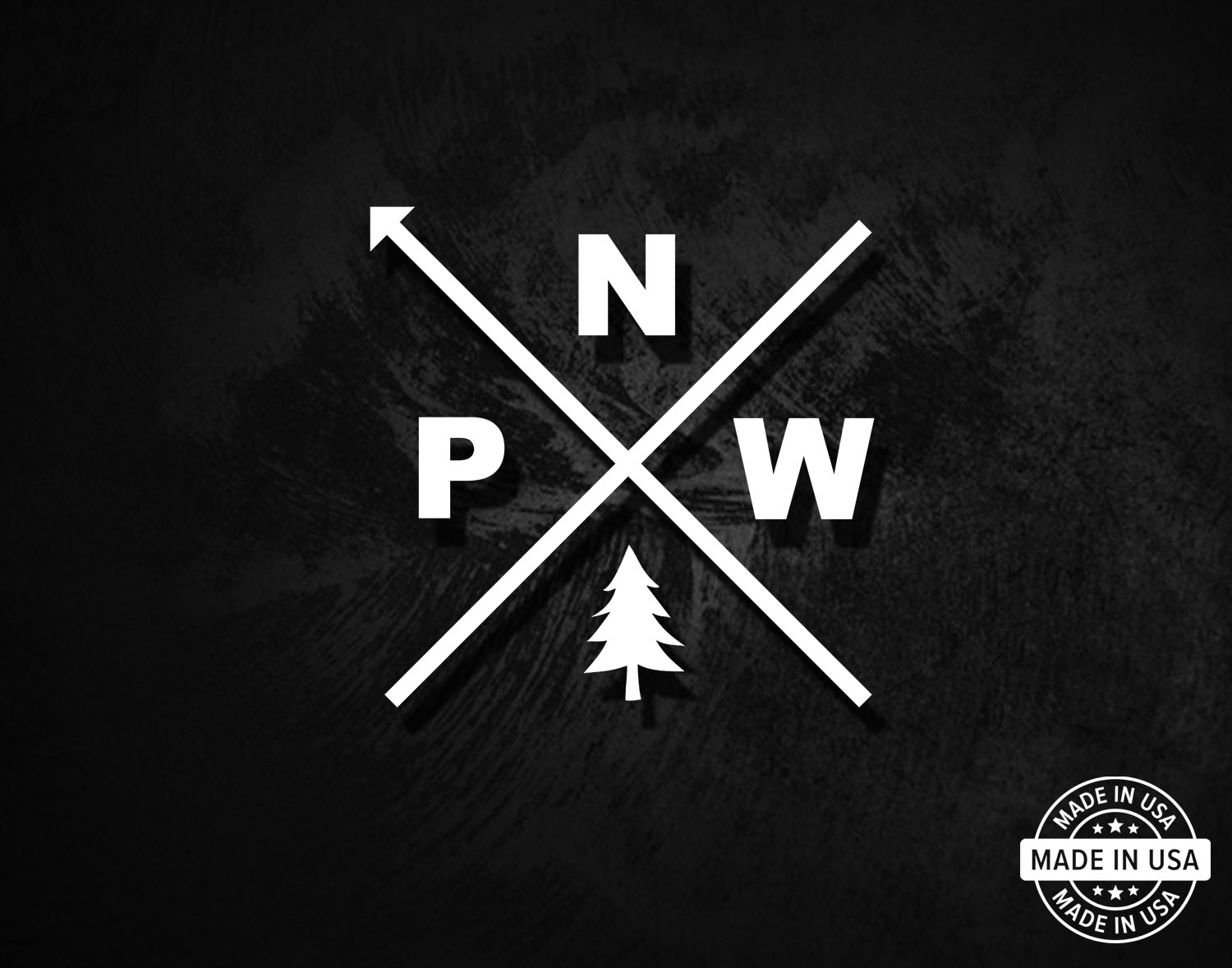 PNW (Pacific Northwest) Pine Tree Decal