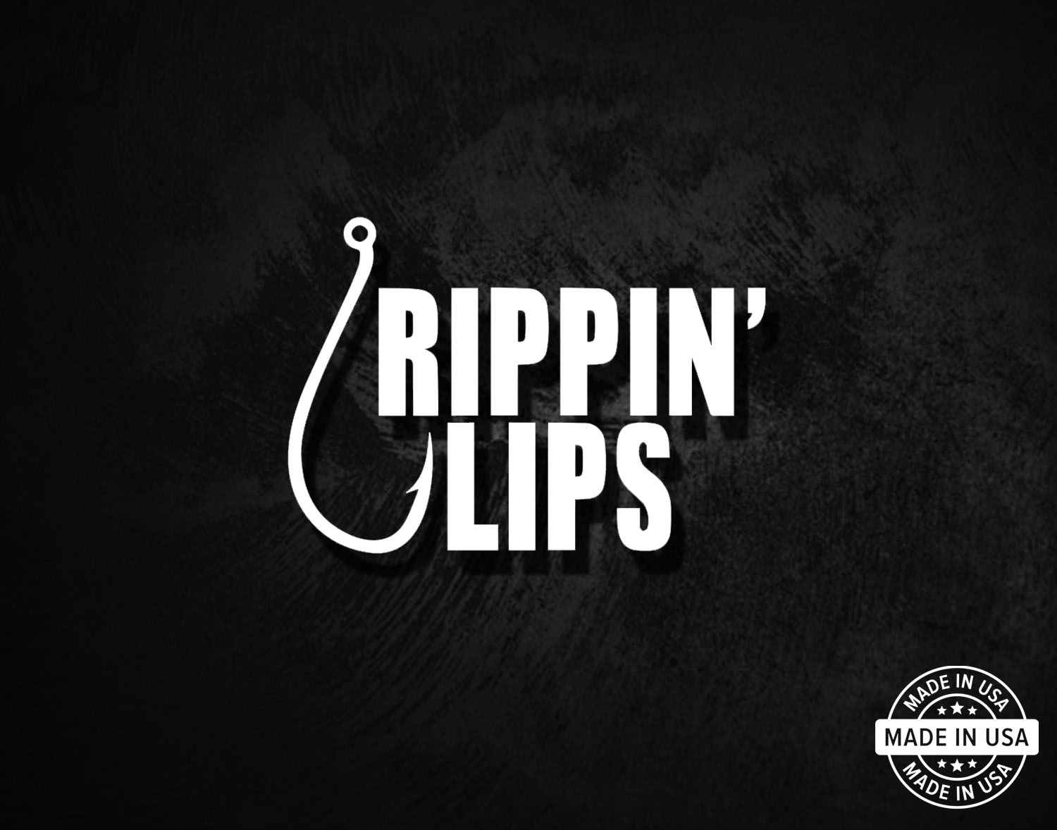 Rippin' Lips Hook Decal