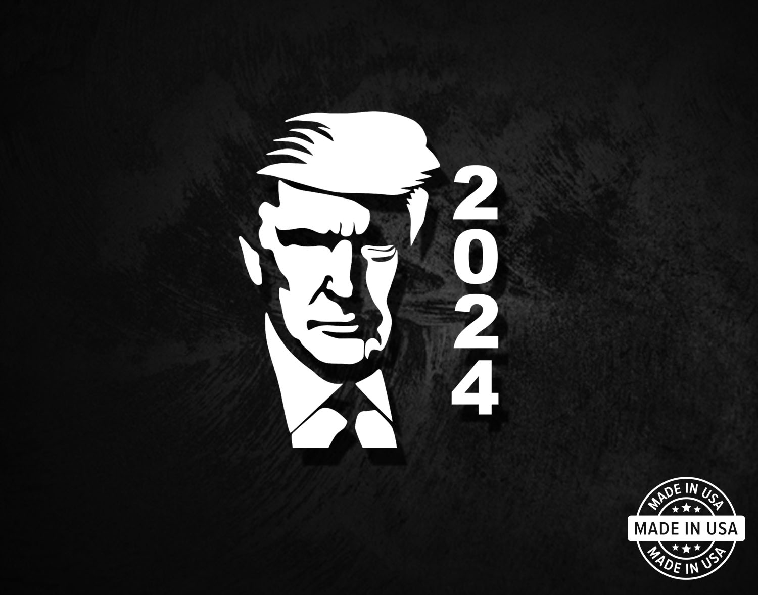 Trump Silhouette 2024 Decal