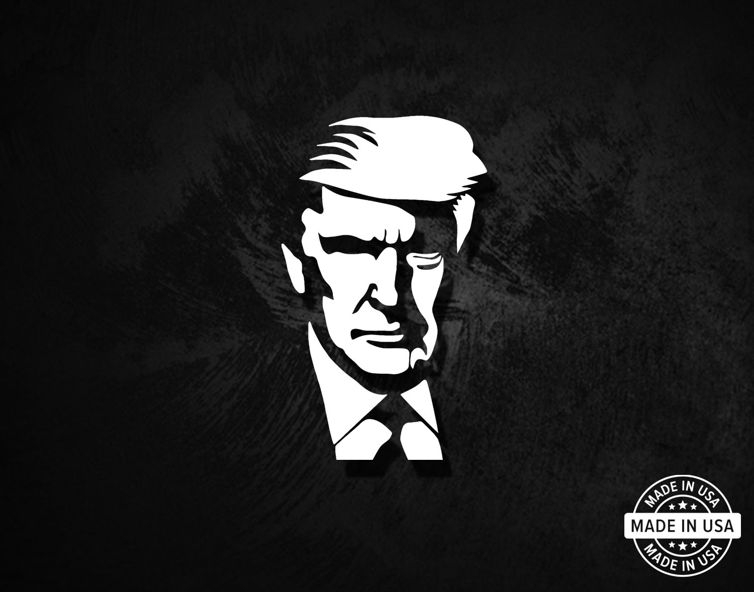 Trump Silhouette Decal