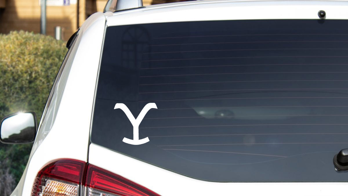 Yellowstone "Y" Brand Decal