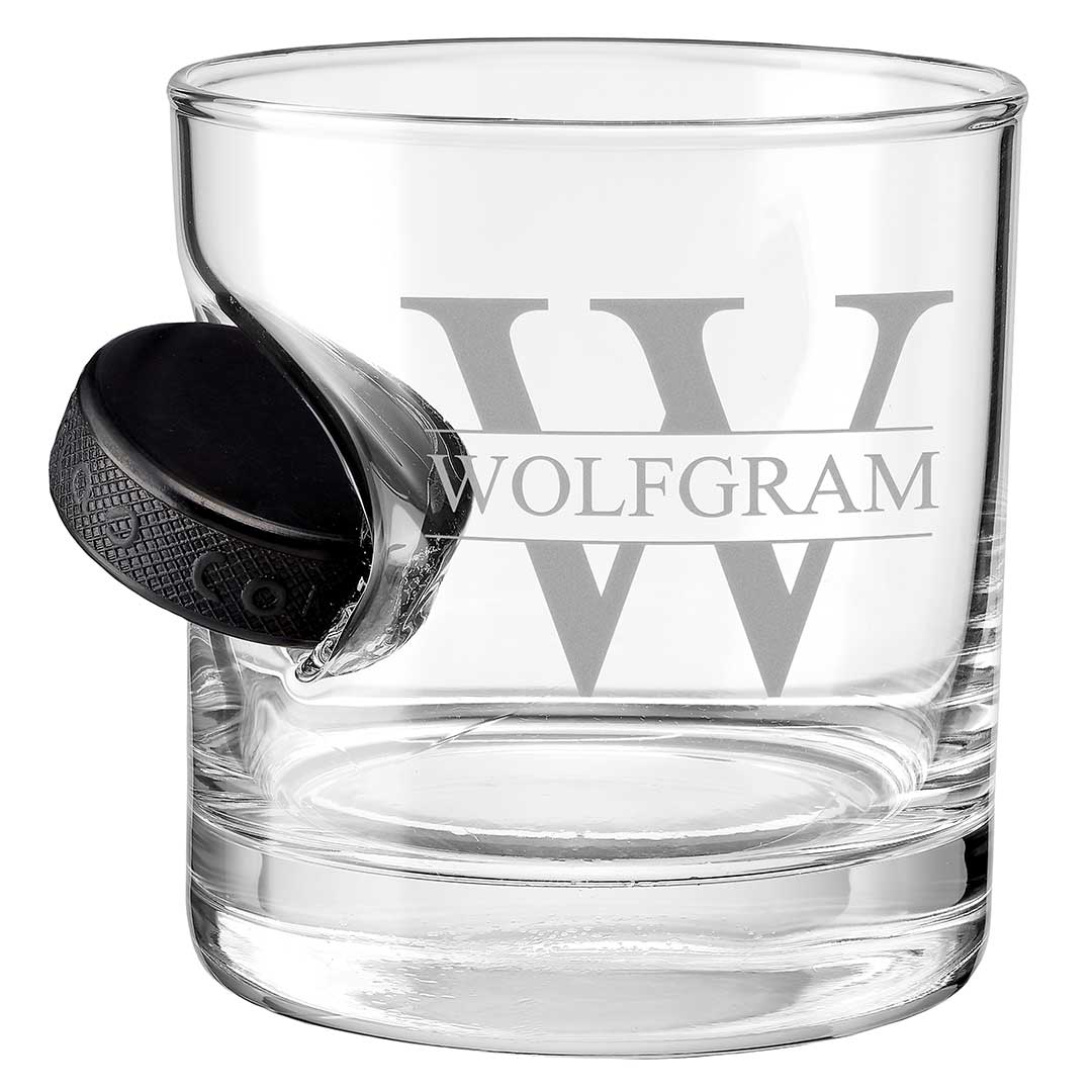 BenShot - Monogram Etched Rocks Glass - 11oz
