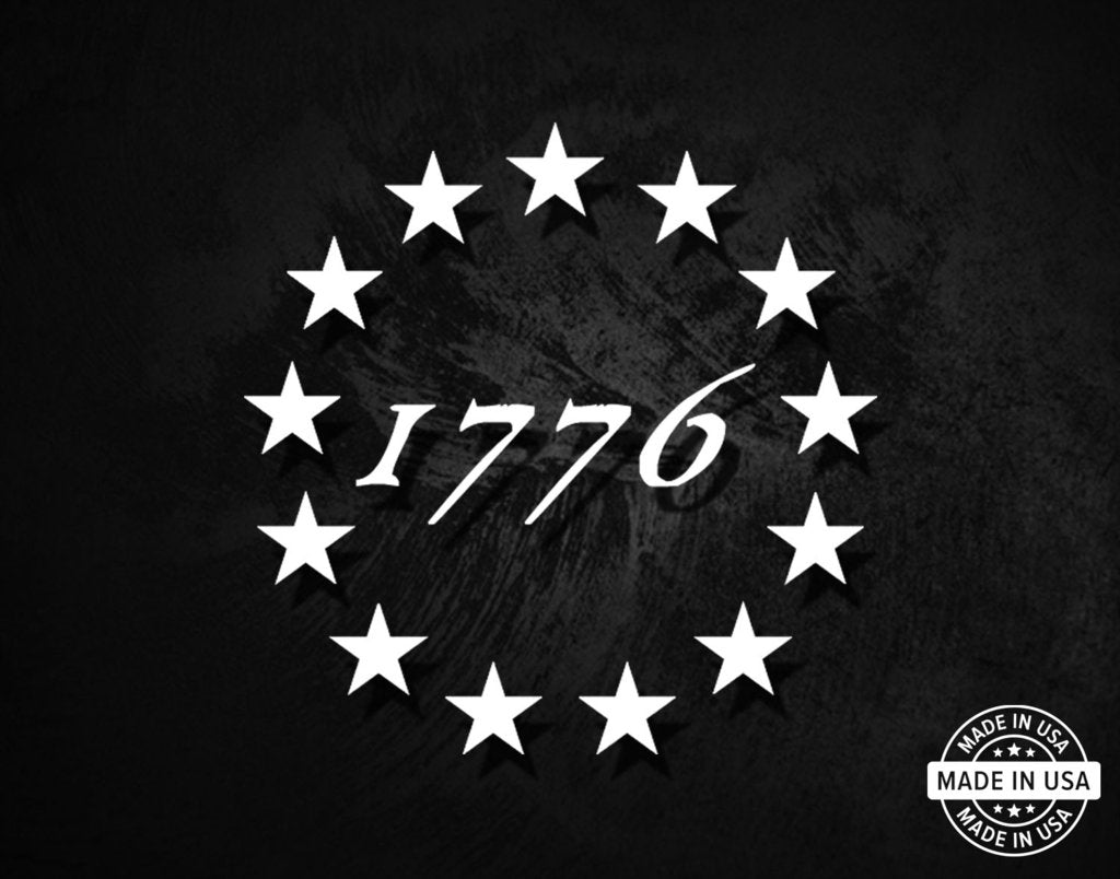 Betsy Ross 1776 Decal
