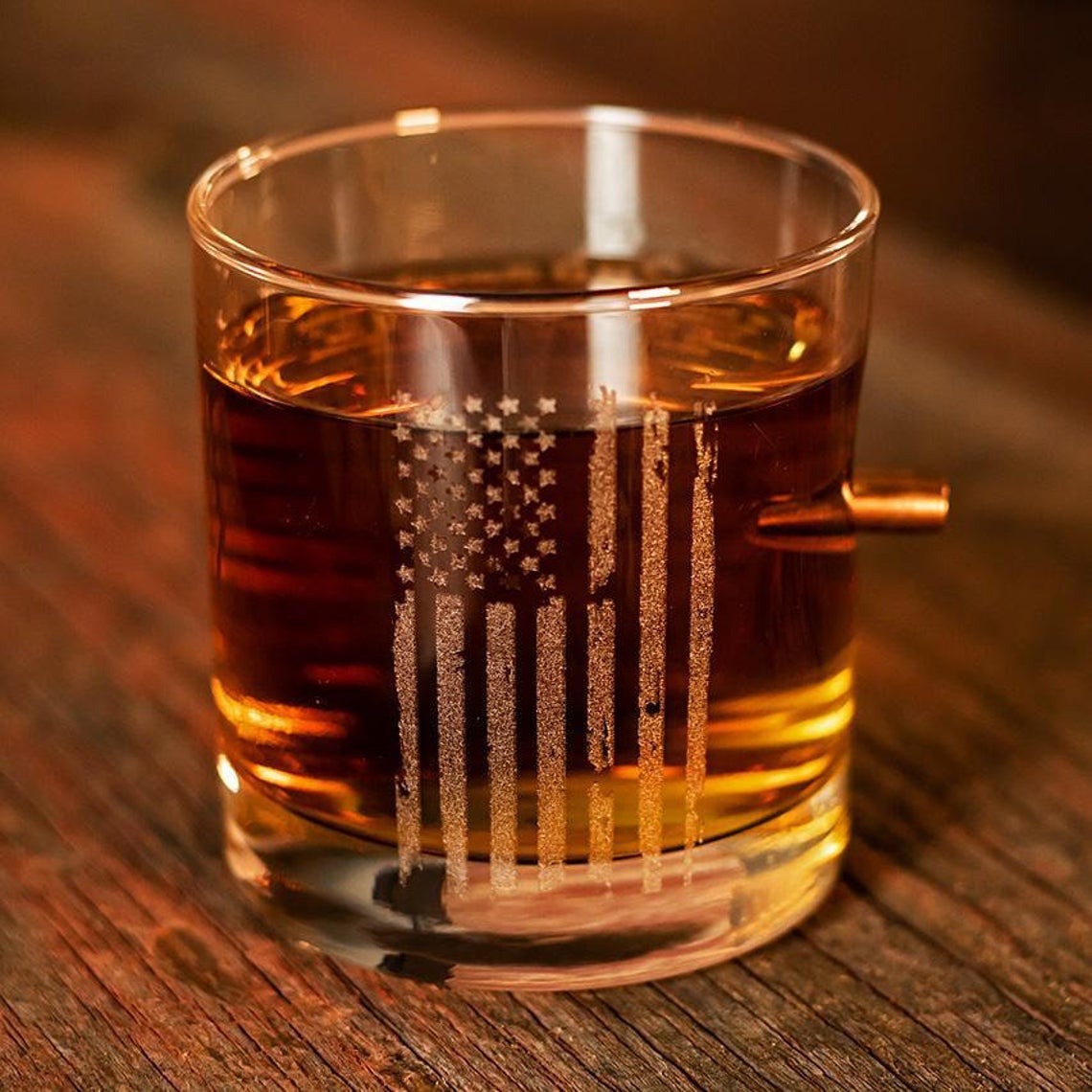 BenShot 2nd Amendment Rocks Glass