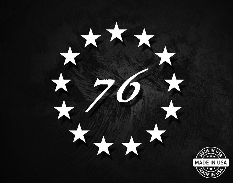 Betsy Ross '76 Decal