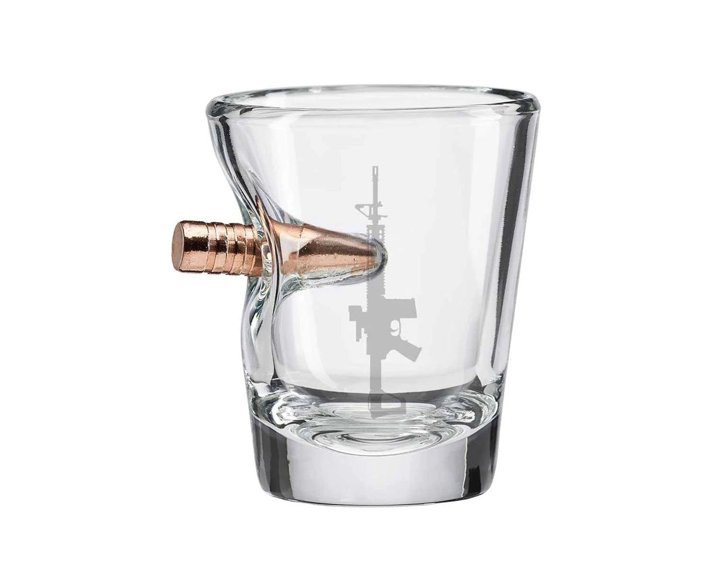 BenShot - AR-15 "Bulletproof" Shot Glass - 2oz