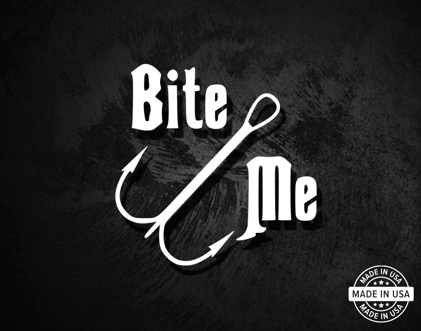 Bite Me Treble Decal