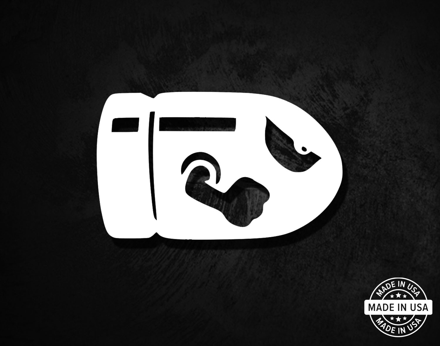 Bullet Guy Decal