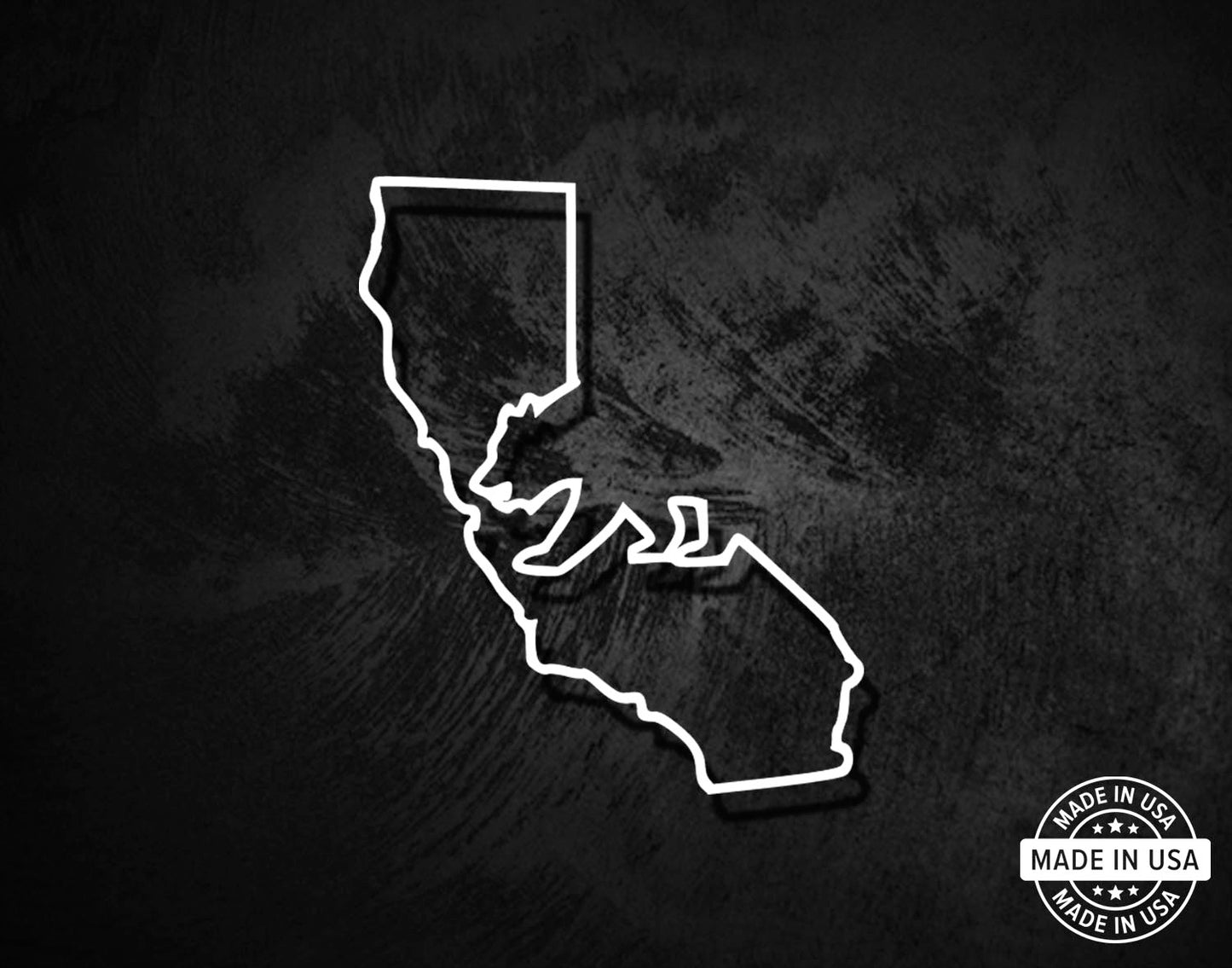 California Bear Outline Decal