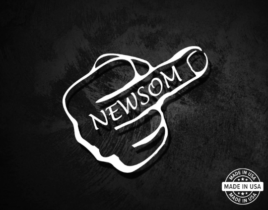 Fuck Newsom Decal