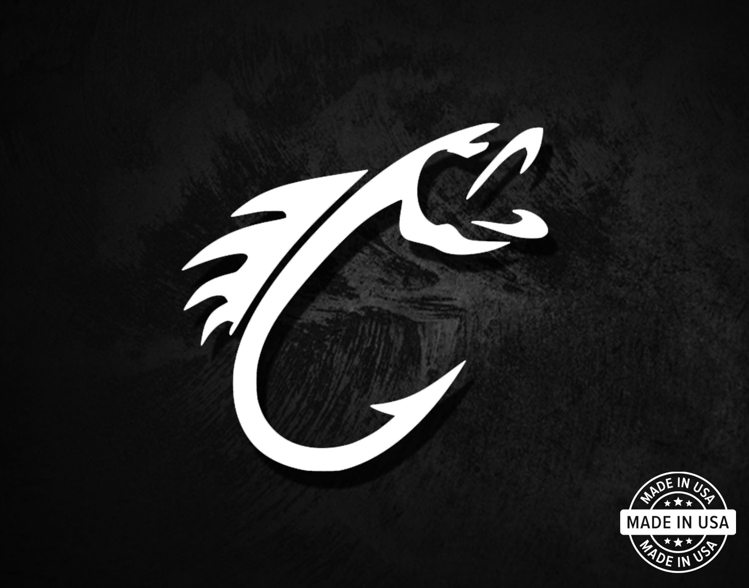FISH Hook Decal