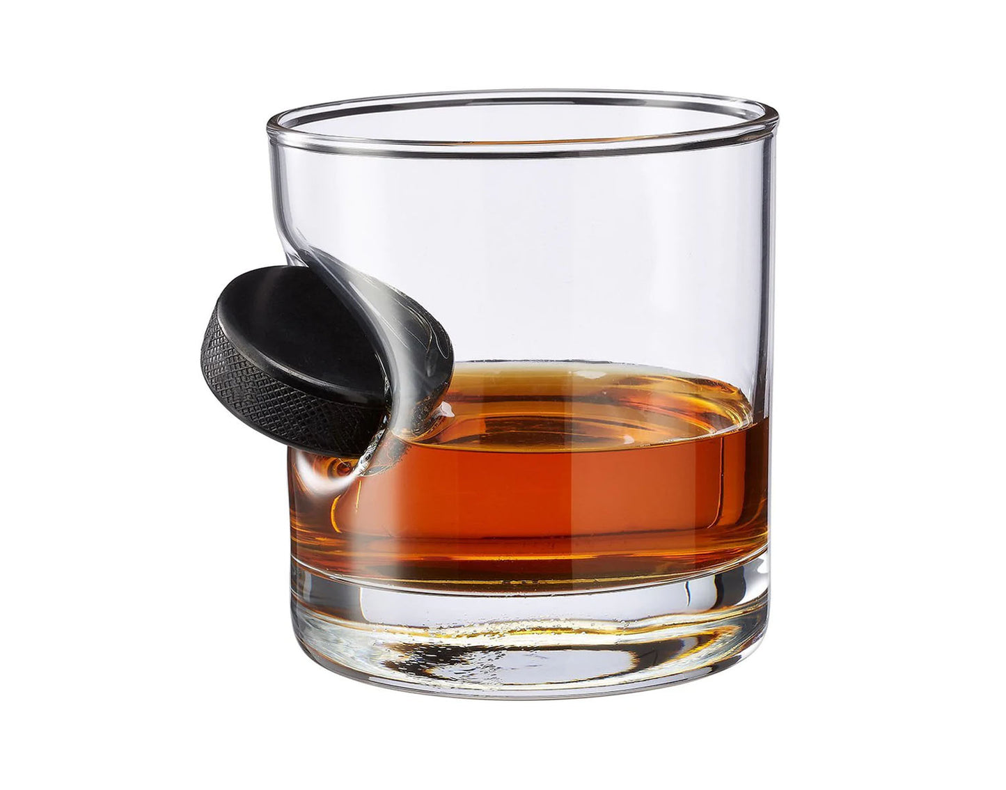 BenShot - Hockey Puck Rocks Glass - 11oz