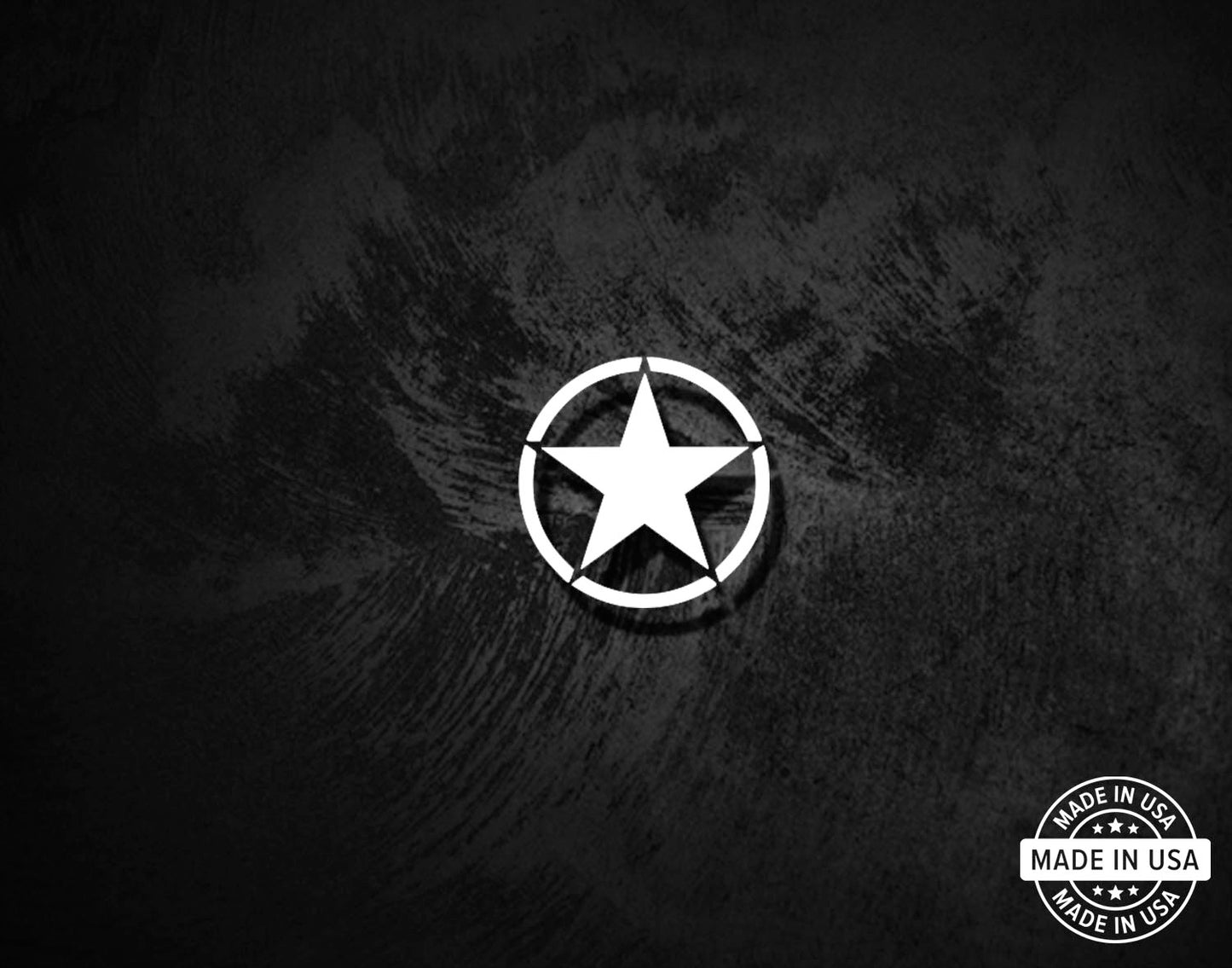 Military Star (AR15 Lower) Decal