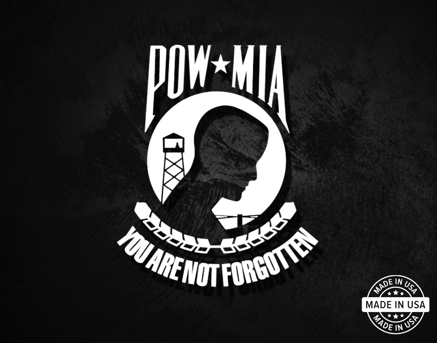 POW MIA Decal