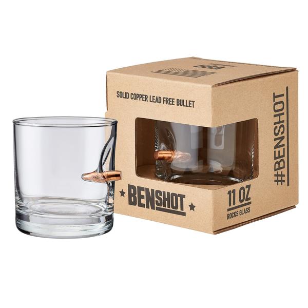 BenShot - "Bulletproof" Rocks Glass - 11oz