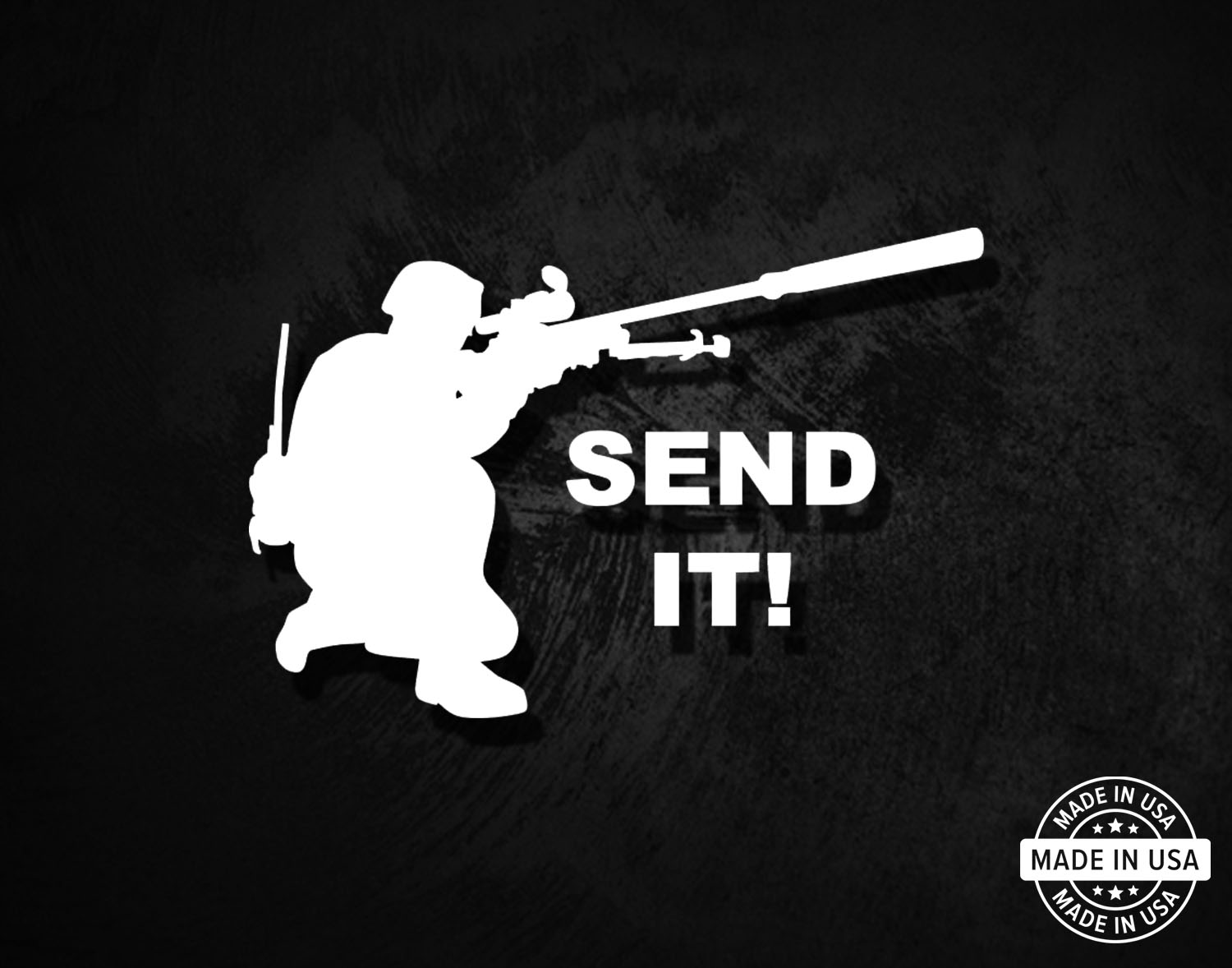 Sniper Send It Decal