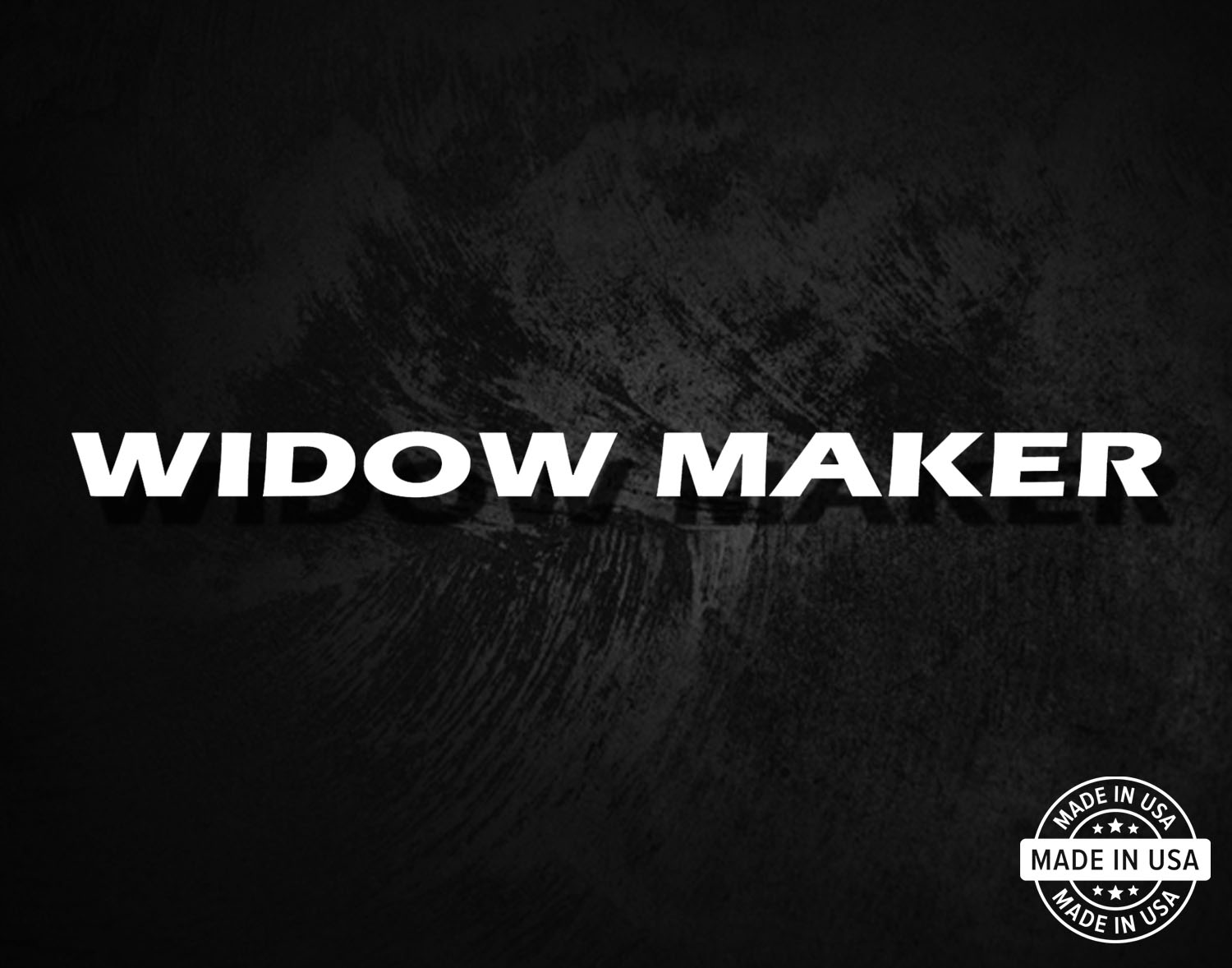 Widow Maker - Shotgun Barrel Decal