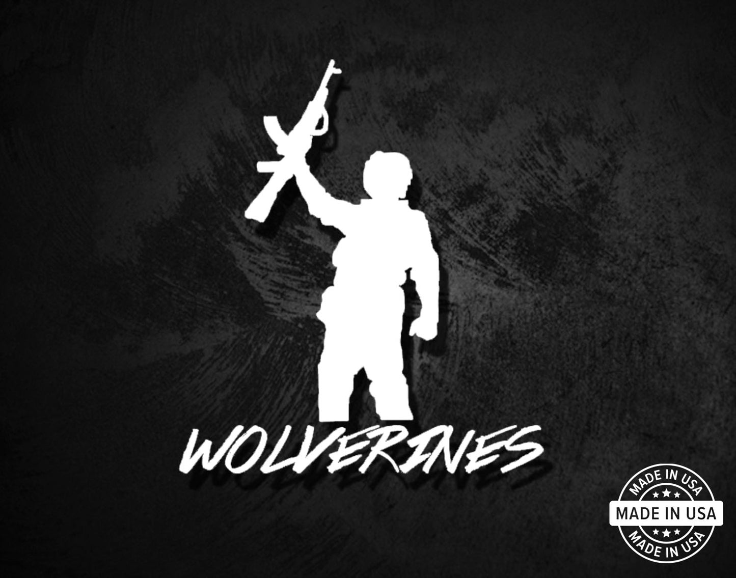 Wolverines AK (Red Dawn) Decal