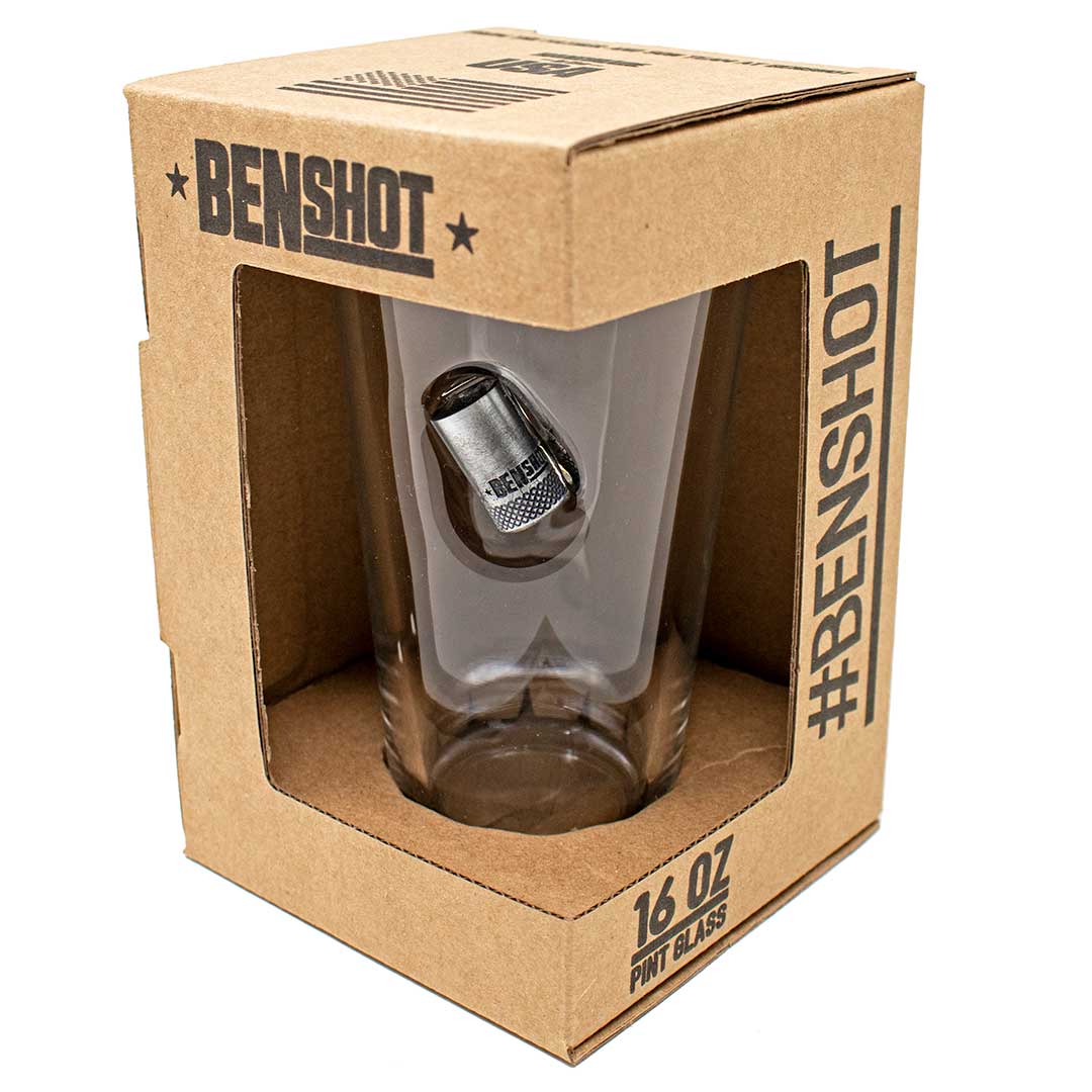 BenShot - 10mm Socket Pint Glass - 16oz