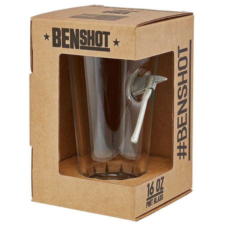 BenShot - Fire Axe Pint Glass - 16oz