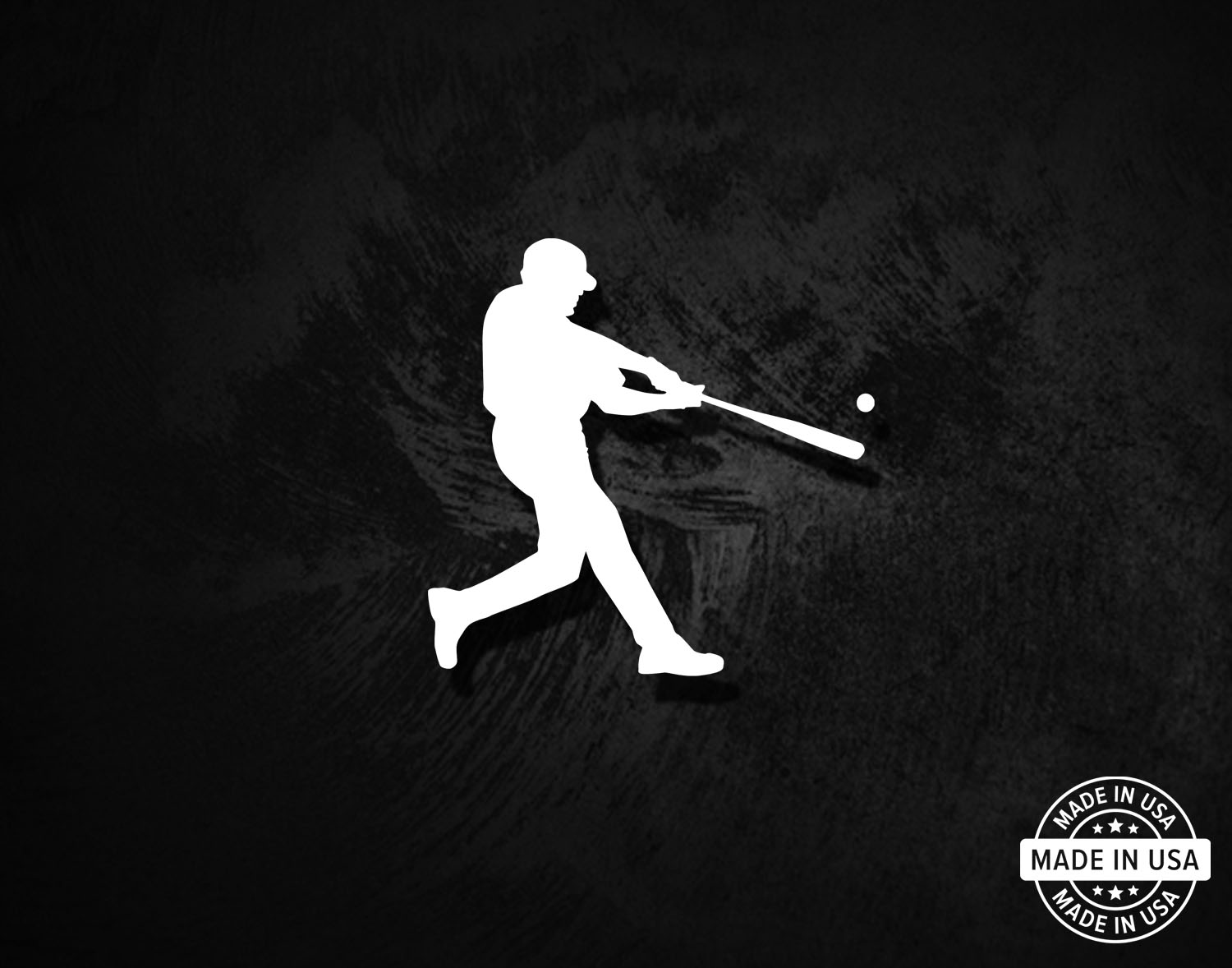 Baseball Player Decal