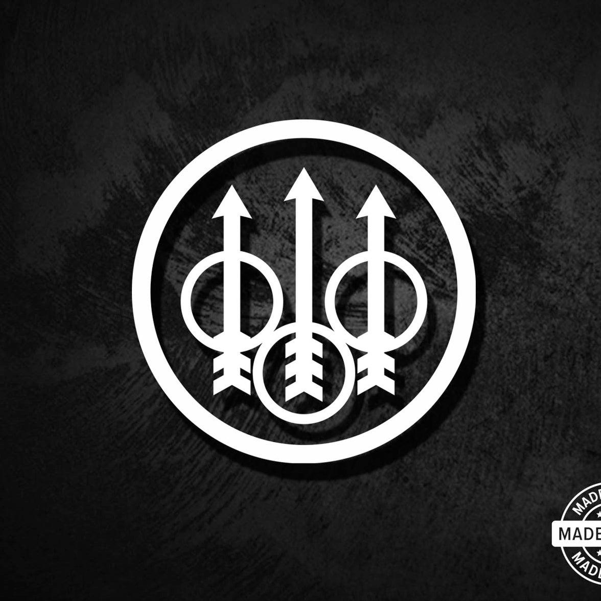 Beretta Decal American DieCut Decals