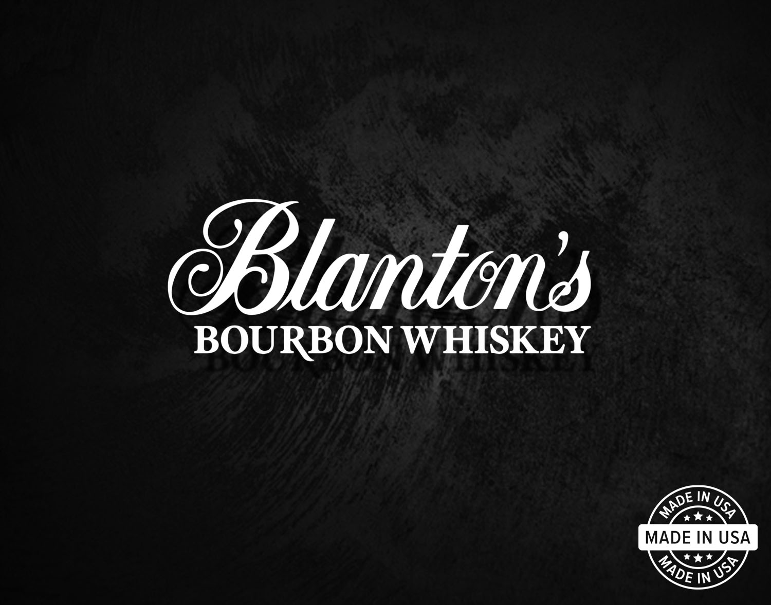 Blanton's Bourbon Whiskey Decal