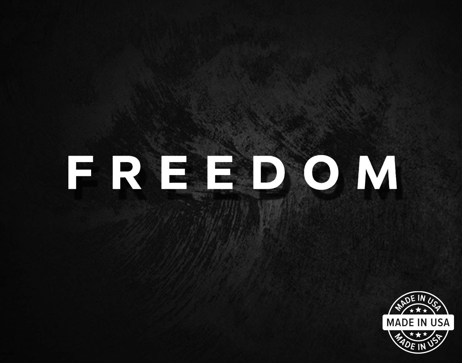 FREEDOM - Charlie Kirk, Turning Point USA Decal