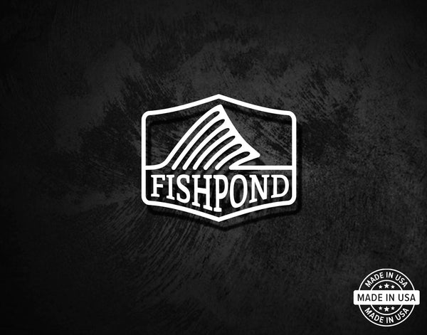 Fishpond Decal - American Die-Cut Decals