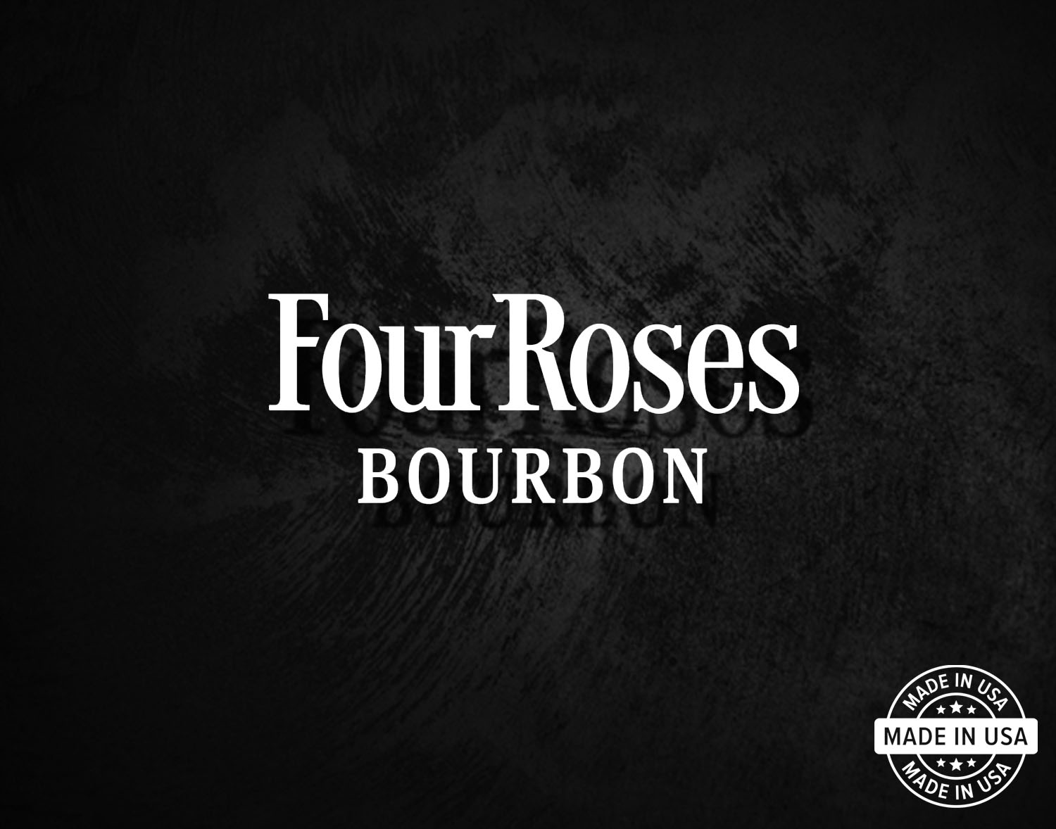 Four Roses Bourbon Whiskey Decal