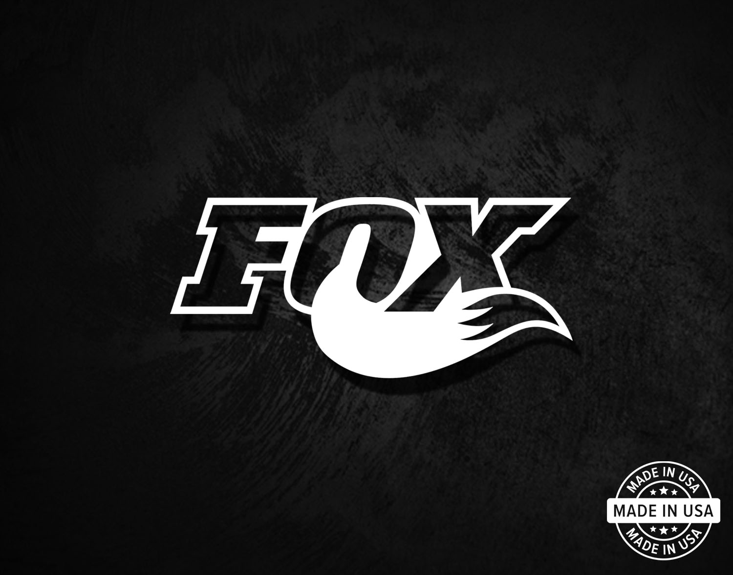 Fox Racing Shocks Decal