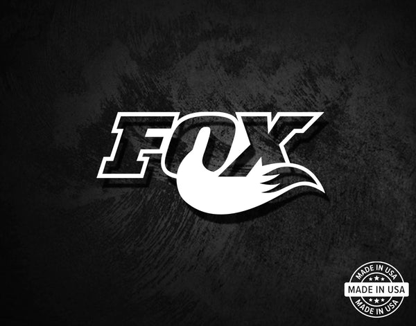 Fox Racing Shocks Decal - American Die-Cut Decals