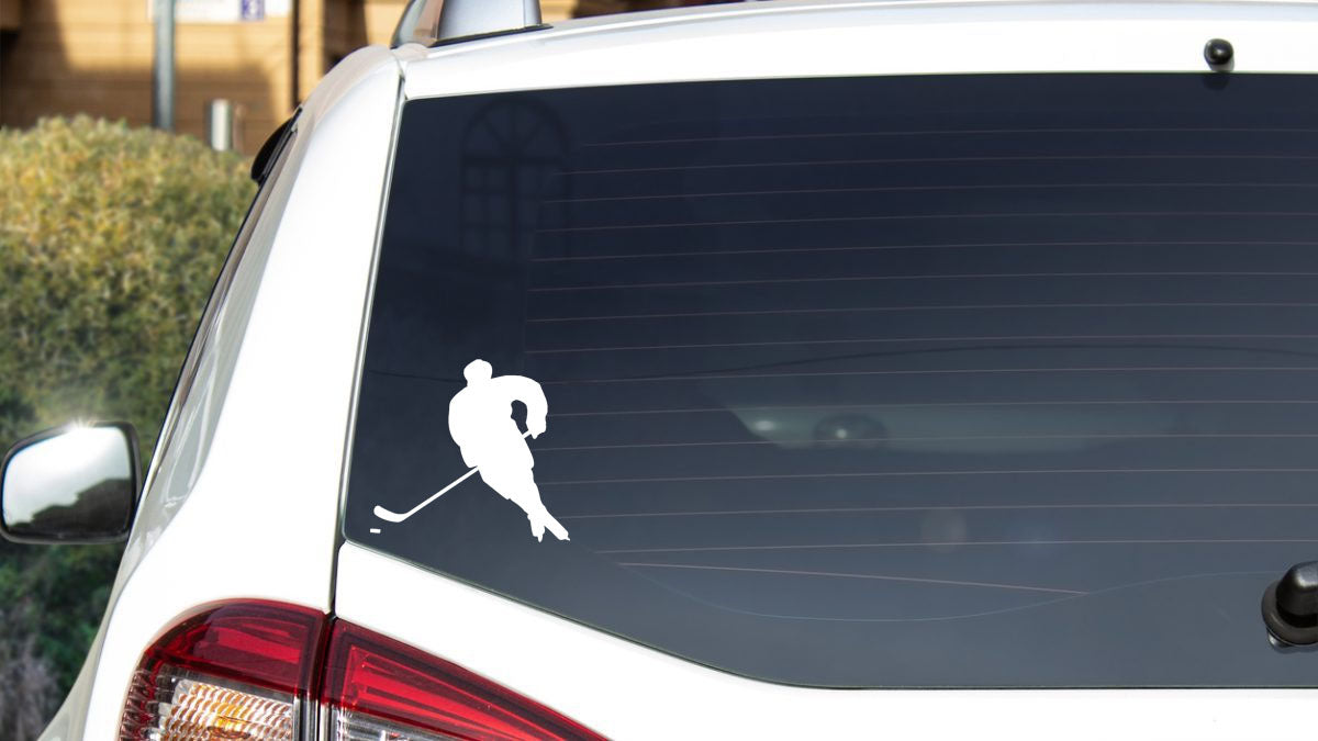 Hockey Player Decal