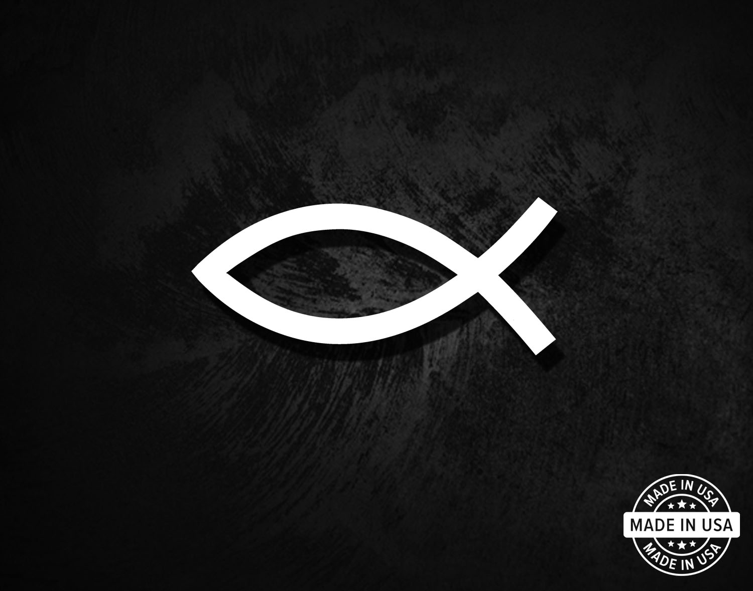 Ichthys Fish Decal