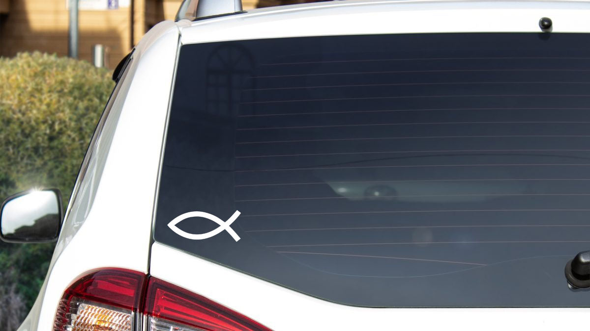 Ichthys Fish Decal