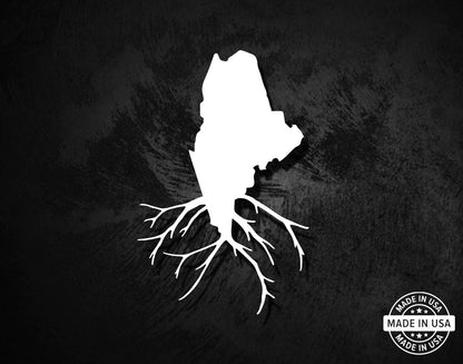 Maine State Roots Decal