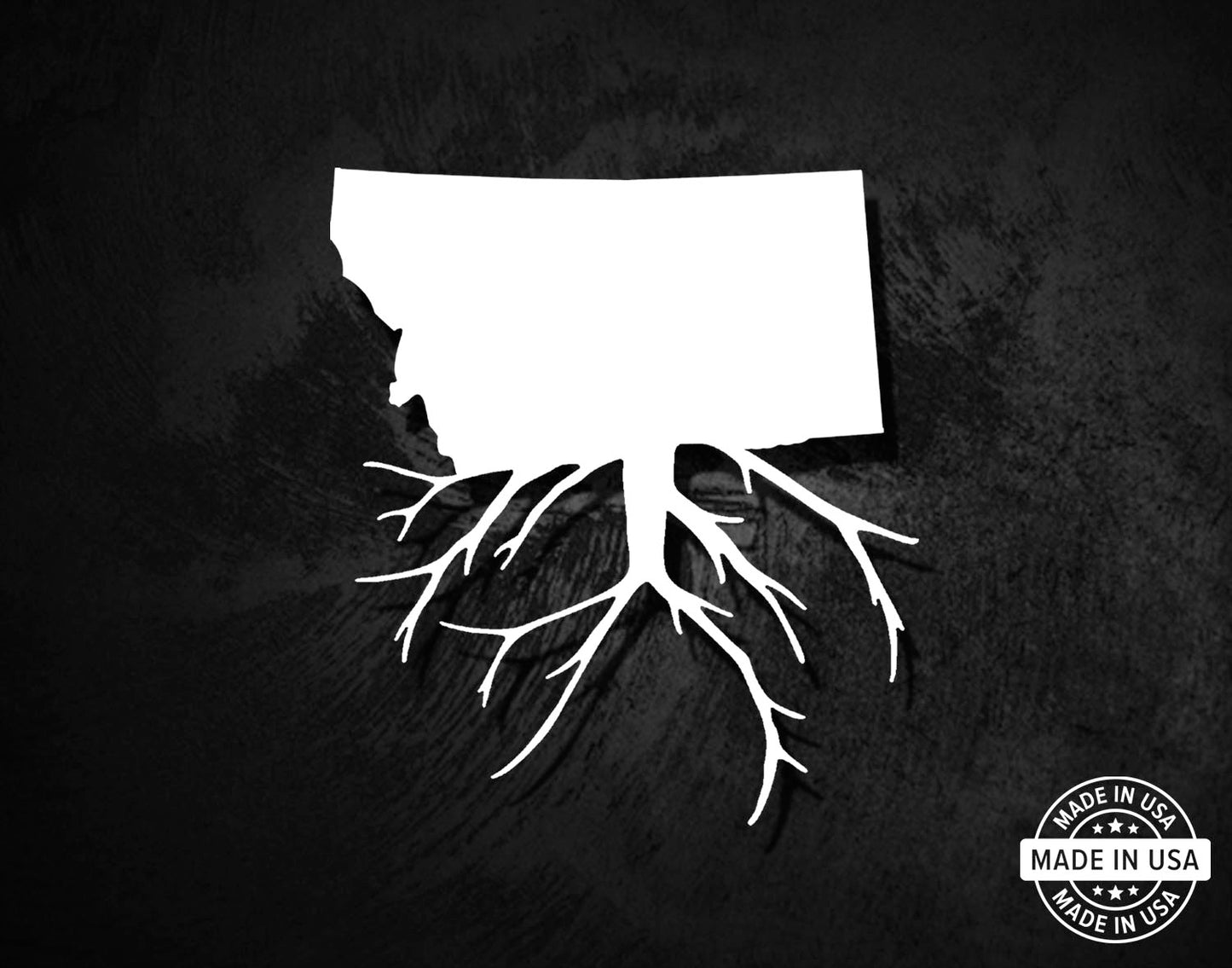 Montana State Roots Decal