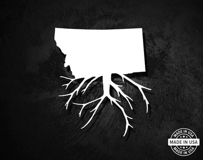 Montana State Roots Decal