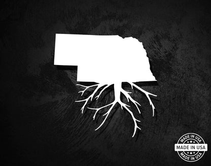 Nebraska State Roots Decal