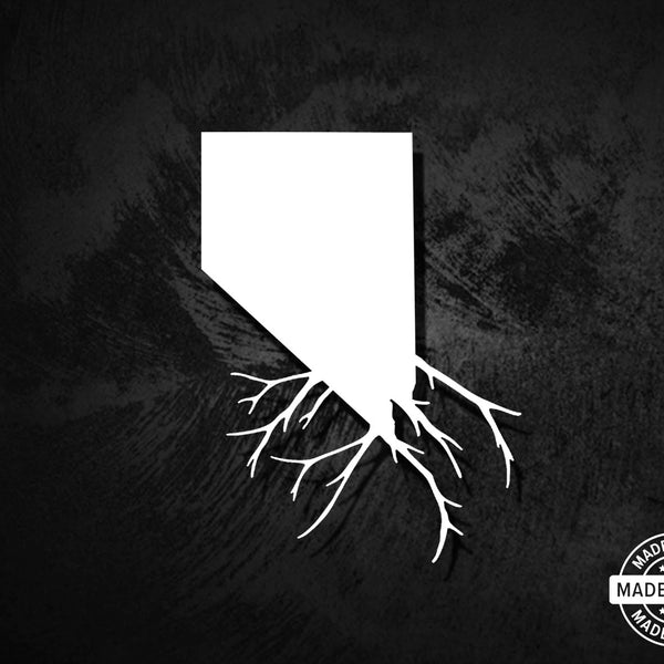 Nevada State Roots Decal - American Die-Cut Decals