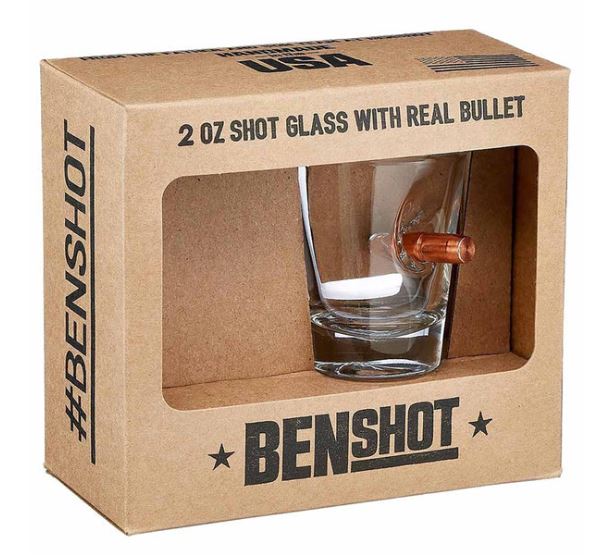 BenShot - .45 ACP Expanded "Bulletproof" Shot Glass