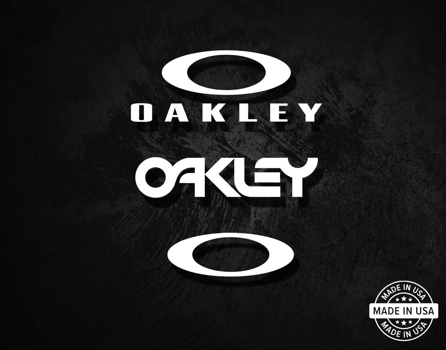 Oakley Logo 6 Pack Decals