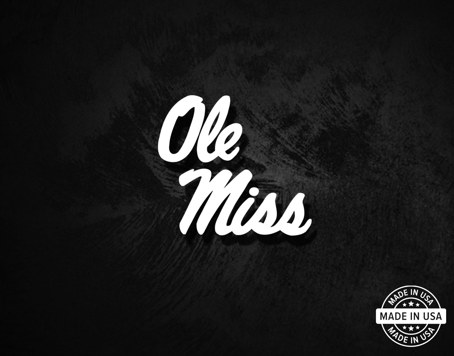 Ole Miss Decal