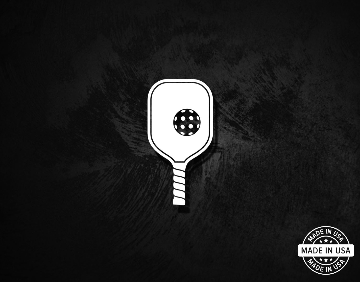 Pickleball Paddle Decal