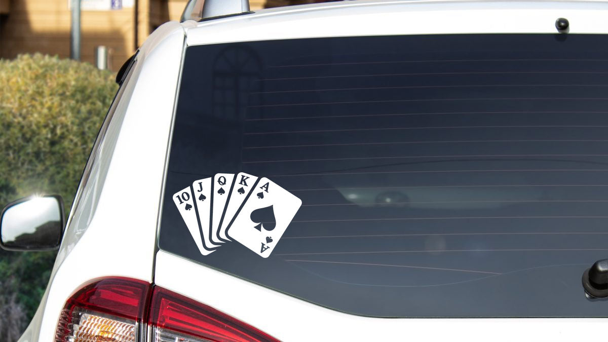 Royal Flush Decal